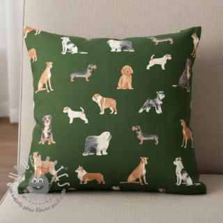 Tessuto decorativo premium Dog Breed Mix