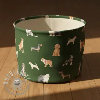 Tessuto decorativo premium Dog Breed Mix