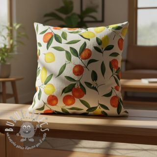 Tessuto decorativo con trattamento al teflon Citrus Fruit