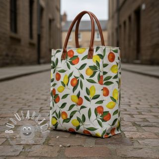 Tessuto decorativo con trattamento al teflon Citrus Fruit