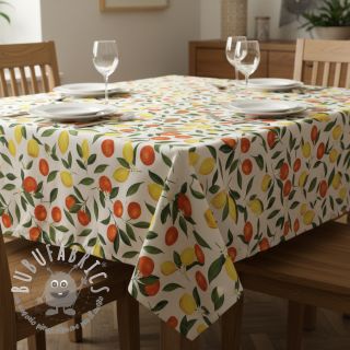 Tessuto decorativo con trattamento al teflon Citrus Fruit