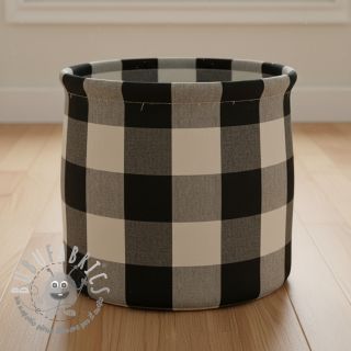 Tessuto decorativo BIG Celestine noir