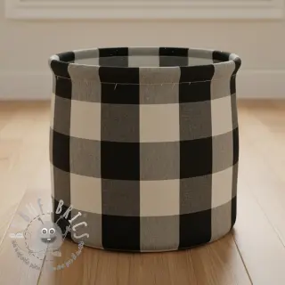 Tessuto decorativo BIG Celestine noir