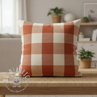 Tessuto decorativo BIG Celestine terracotta