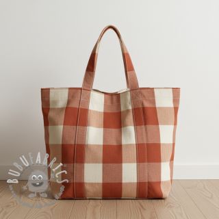 Tessuto decorativo BIG Celestine terracotta