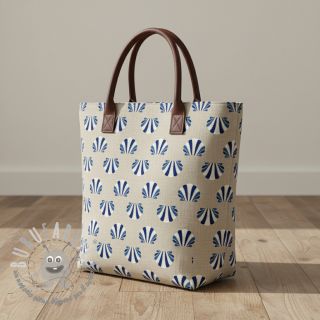 Tessuto decorativo Linenlook Seashell blue