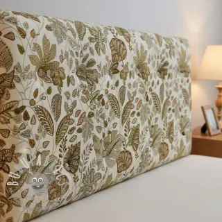 Tessuto decorativo jacquard Euphoria blanc kaki