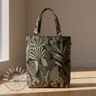 Tessuto decorativo jacquard Legende noir