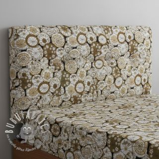 Tessuto decorativo jacquard Kusmi gold