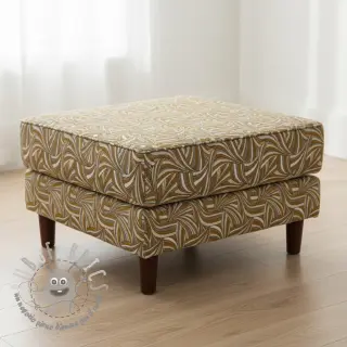 Tessuto decorativo jacquard Tamise gold