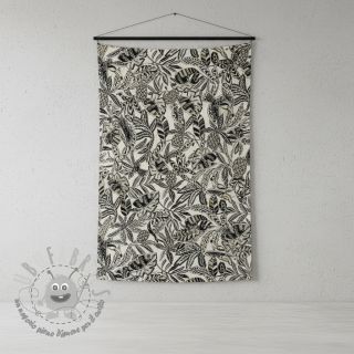 Tessuto decorativo jacquard Fortuna blanc