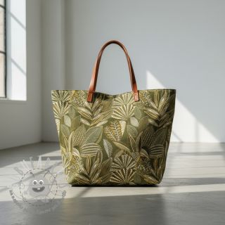 Tessuto decorativo jacquard Legende kaki