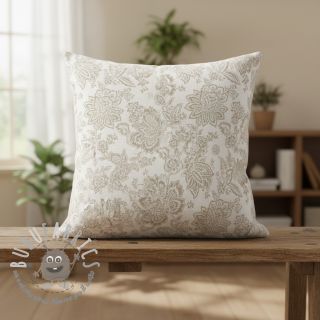 Tessuto decorativo jacquard Jacobean lin