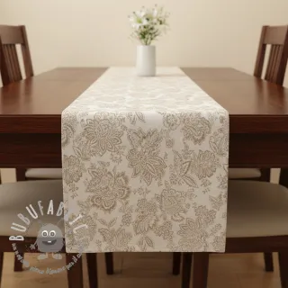 Tessuto decorativo jacquard Jacobean lin