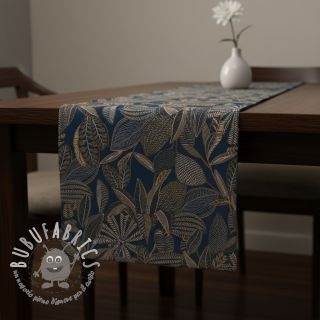 Tessuto decorativo jacquard Legende bleu