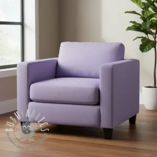 Tessuto CANVAS lavender blue