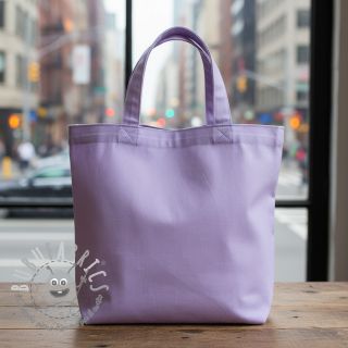 Tessuto CANVAS lavender blue