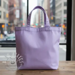Tessuto CANVAS lavender blue