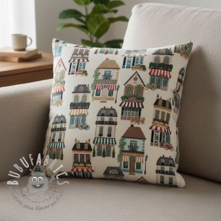 Tessuto decorativo premium Shop Boutique City digital print