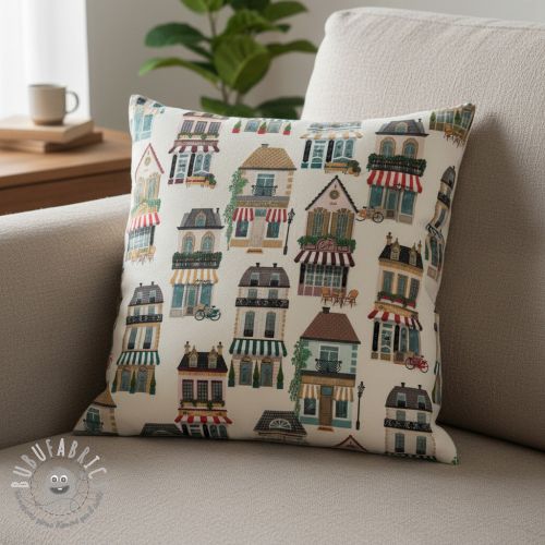 Tessuto decorativo premium Shop Boutique City digital print