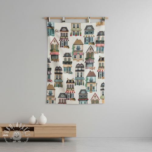 Tessuto decorativo premium Shop Boutique City digital print