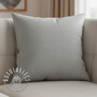 Tessuto decorativo DOBBY Coloured Dot grey