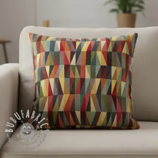 Tessuto decorativo GOBELIN PREMIUM Graphic Moving Zigzag