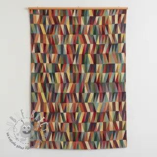 Tessuto decorativo GOBELIN PREMIUM Graphic Moving Zigzag