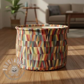 Tessuto decorativo GOBELIN PREMIUM Graphic Moving Zigzag