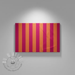 Tessuto decorativo premium Joyful Basic Stripe pink digital print