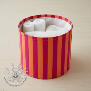 Tessuto decorativo premium Joyful Basic Stripe pink digital print