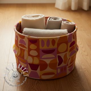 Tessuto decorativo premium Abstract Form Block digital print