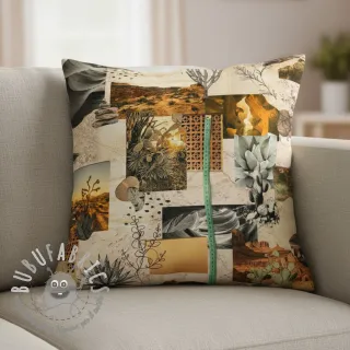 Tessuto decorativo premium Artistic Sunny View digital print