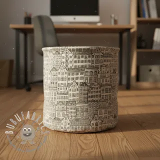 Tessuto decorativo Linenlook Townhouse Fine Line