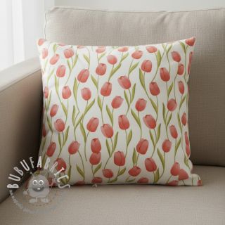 Tessuto decorativo premium Hand Drawn Tulip