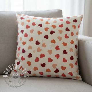 Tessuto decorativo premium Heart Sprinkle Love