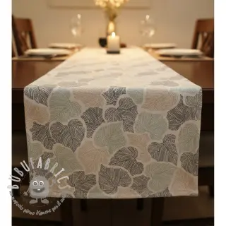 Tessuto decorativo premium Botanic Heart Leaf