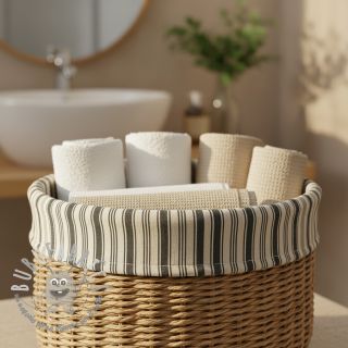 Tessuto decorativo Eugene noir