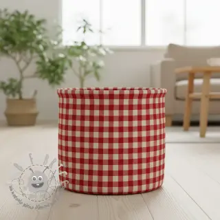 Tessuto decorativo Celestin rouge