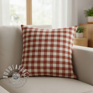 Tessuto decorativo Celestin terracotta