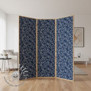 Tessuto decorativo jacquard Anthéa bleu