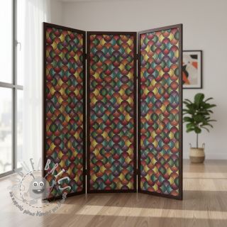 Tessuto decorativo GOBELIN PREMIUM Graphic Wave Scale