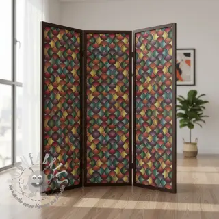 Tessuto decorativo GOBELIN PREMIUM Graphic Wave Scale