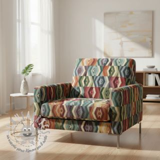 Tessuto decorativo GOBELIN PREMIUM Graphic Diamond Line