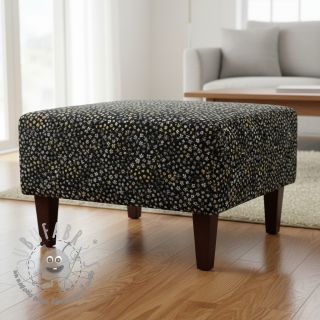 Tessuto decorativo jacquard Flower Mix Sprinkle metallic deluxe