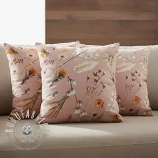 Tessuto decorativo Dried Flower Romance digital print