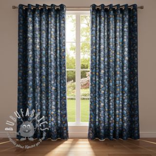 Tessuto decorativo Scale Peacock Feather digital print