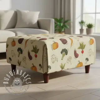 Tessuto decorativo Veggie Harvest Garden digital print