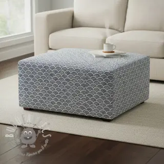 Tessuto decorativo Linenlook Little Wave Scale