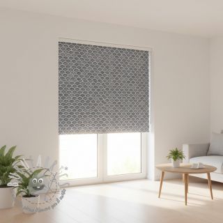 Tessuto decorativo Linenlook Little Wave Scale